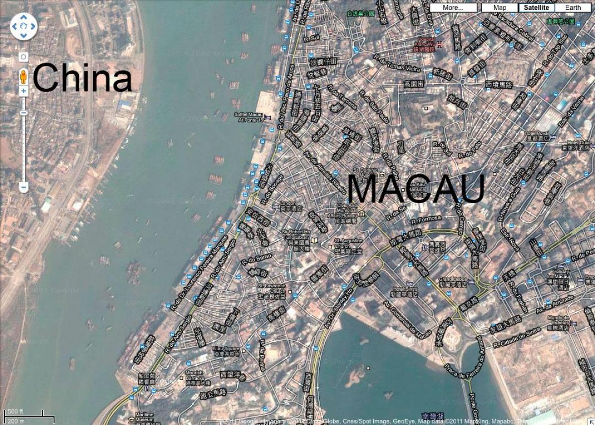 mapa de san malo Macao