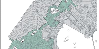Mapa del centro histórico de Macao
