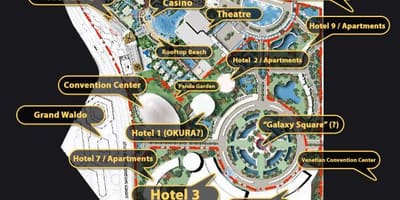 Galaxy Macau piso mapa