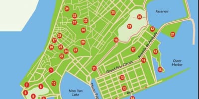 Macao puntos turísticos mapa