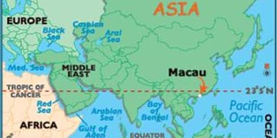 Mapa de makow China