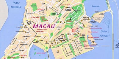 Macao macao mapa