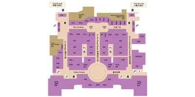 Mapa de la parisina Macao